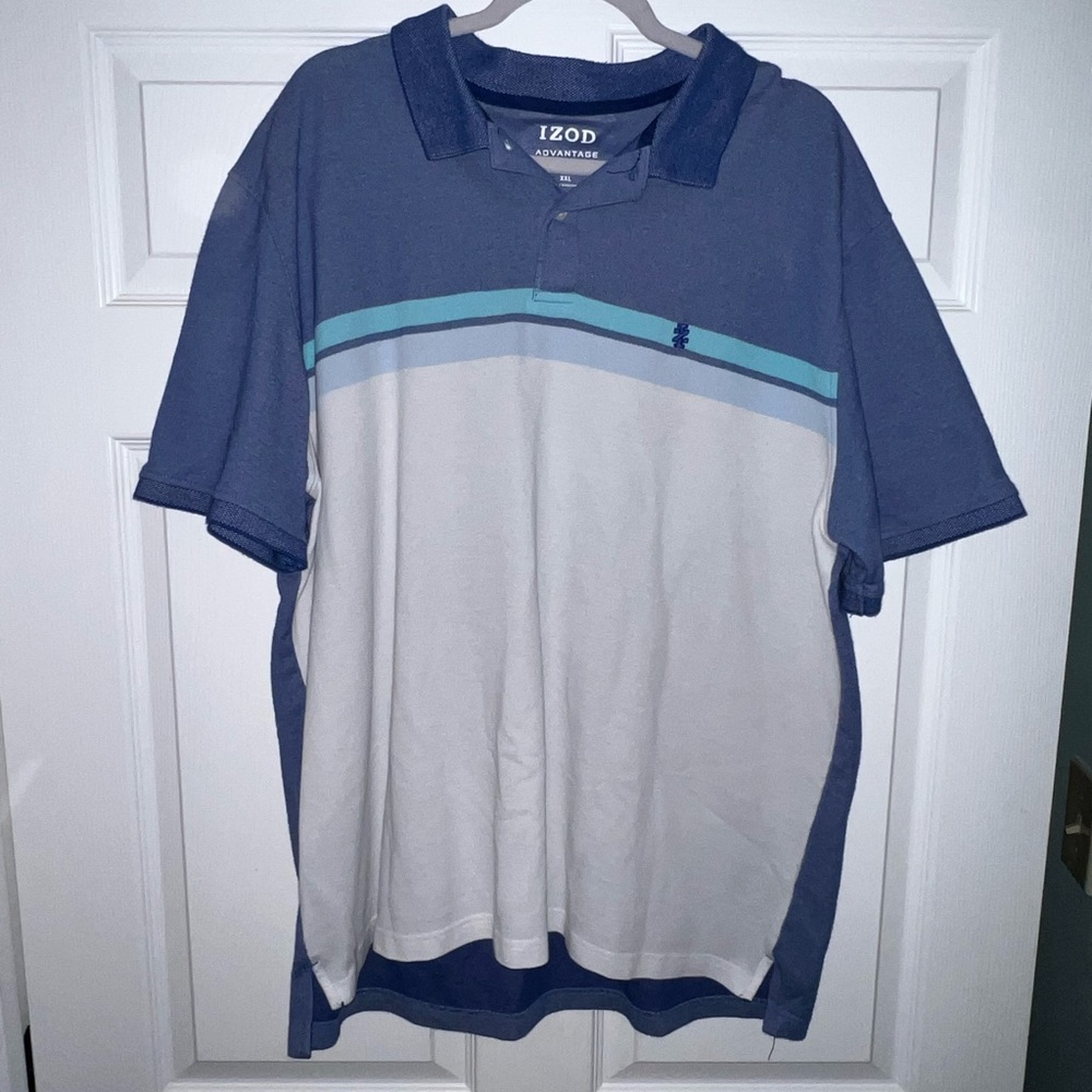 Men’s Izod polo, sz xxl, $15